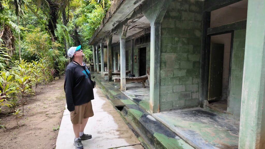 Old barracks buildings at the Penang War Museum