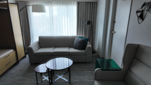Vancouver Airport Marriott Hotel - SuiteLivingRoom